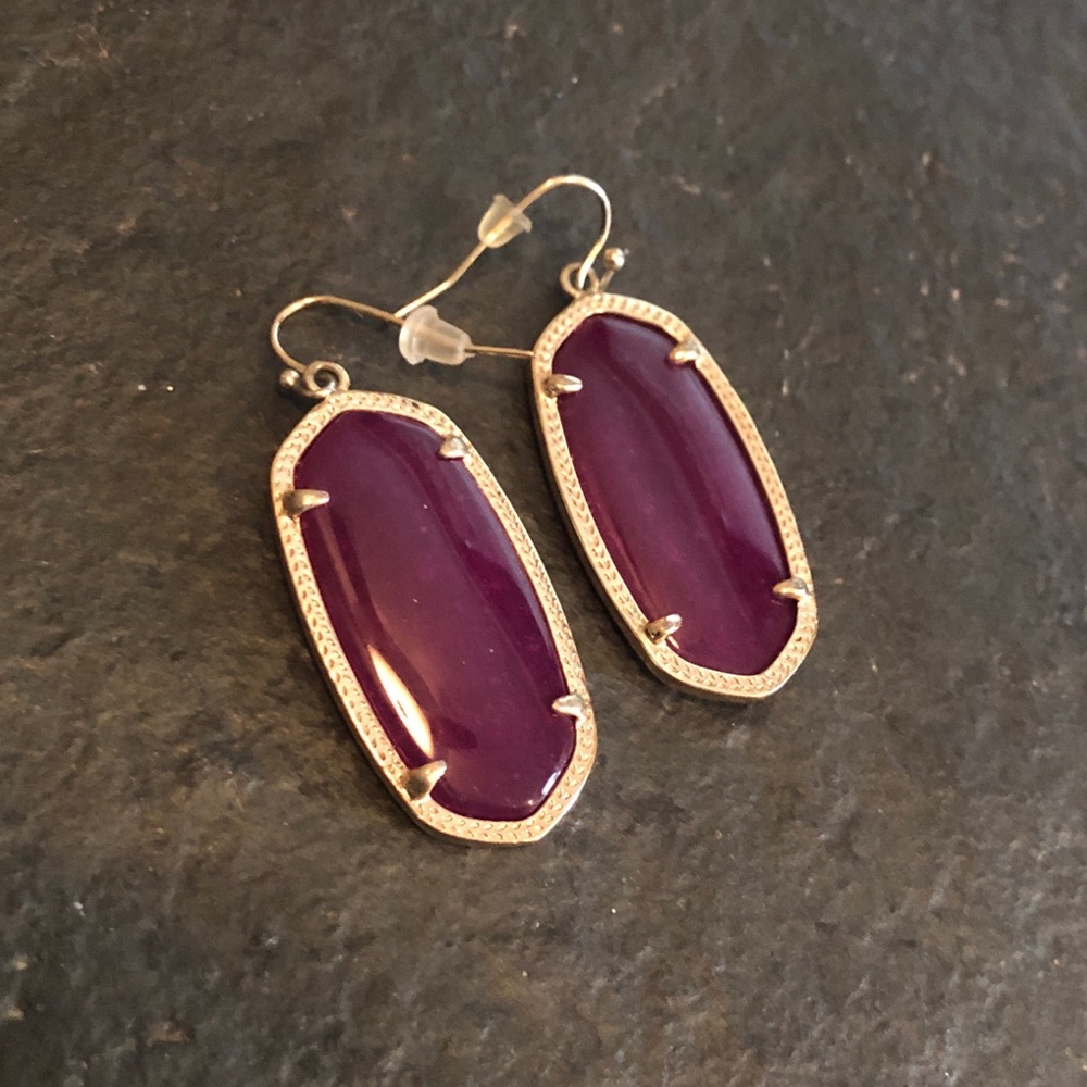 Kendra Scott Elle Earrings - Purple